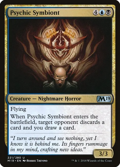 Psychic Symbiont · Core Set 2019 221/314