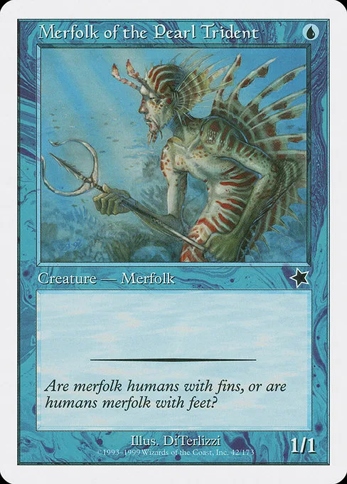 Merfolk of the Pearl Trident · Starter 1999 42/173