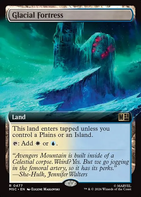 Glacial Fortress · Marvel Super Heroes Commander 477/9