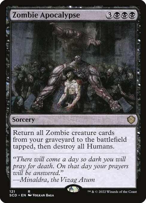 Zombie Apocalypse · Starter Commander Decks 121/352