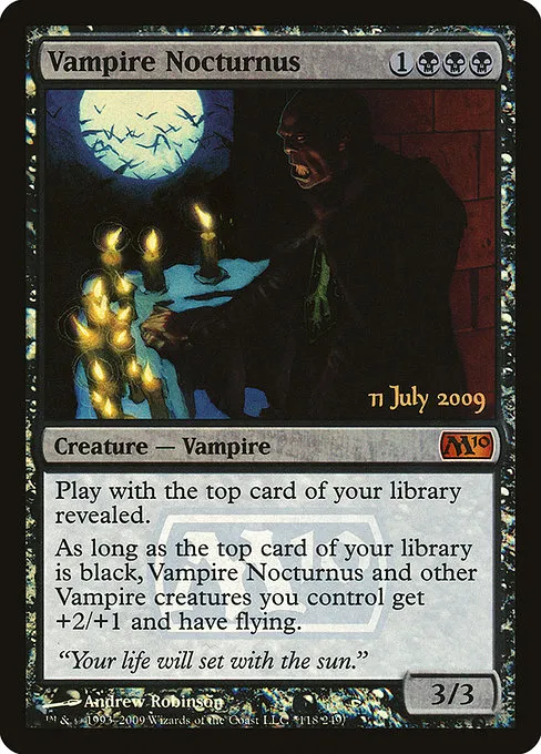 Vampire Nocturnus · Magic 2010 Promos 118★/3