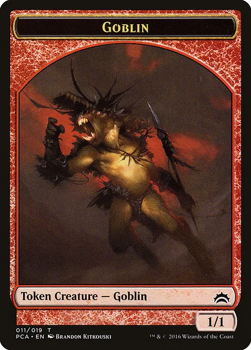 Goblin · Planechase Anthology Tokens 11/19
