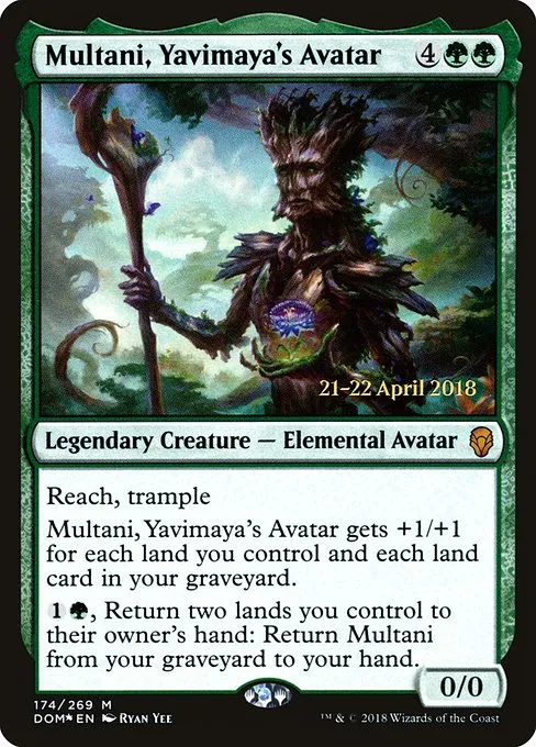 Multani, Yavimaya's Avatar · Dominaria Promos 174s/118