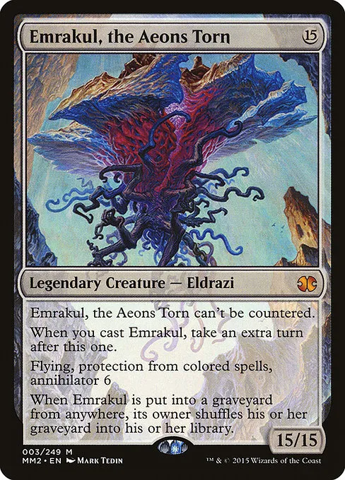 Emrakul, the Aeons Torn · Modern Masters 2015 3/249