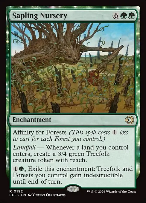 Sapling Nursery · Lorwyn Eclipsed 192/408
