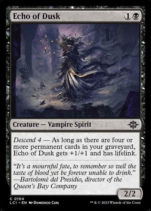 Echo of Dusk · The Lost Caverns of Ixalan 104/416
