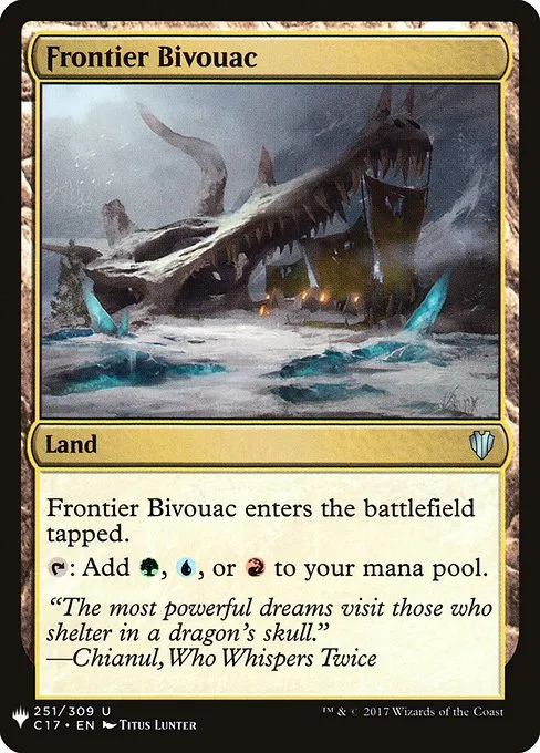 Frontier Bivouac · The List C17-251/5050