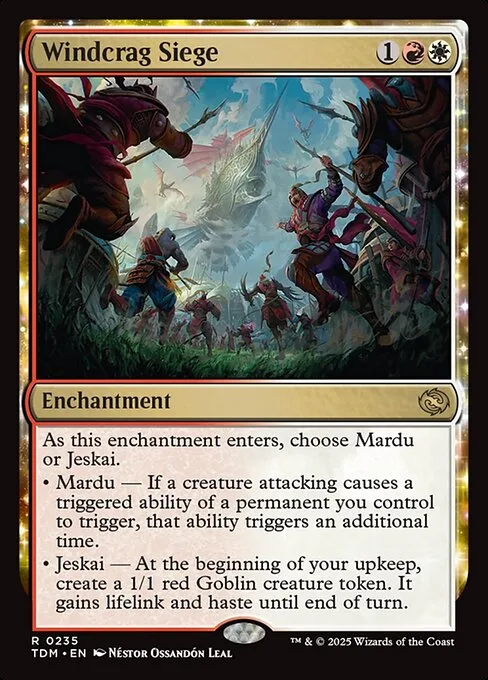Windcrag Siege · Tarkir: Dragonstorm 235/427