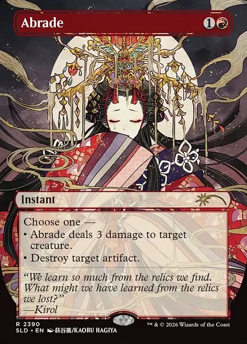 Abrade · Secret Lair Drop 2390/2547