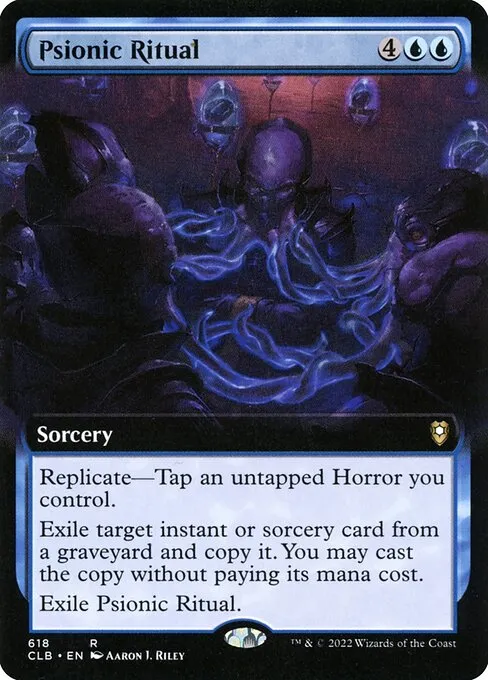 Psionic Ritual · Commander Legends: Battle for Baldur's Gate 618/936