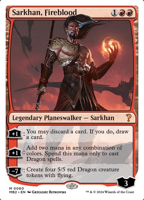 Sarkhan, Fireblood · Mystery Booster 2 60/385