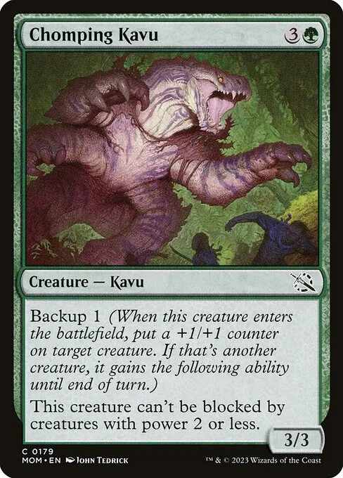 Chomping Kavu · March of the Machine 179/387