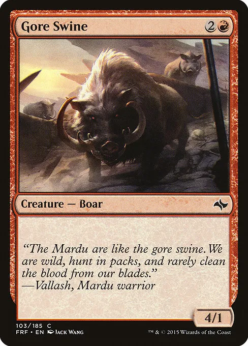 Gore Swine · Fate Reforged 103/191