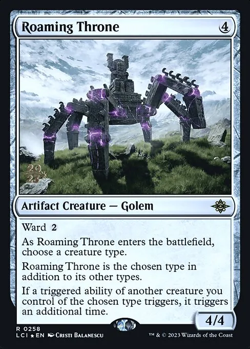 Roaming Throne · The Lost Caverns of Ixalan Promos 258s/136