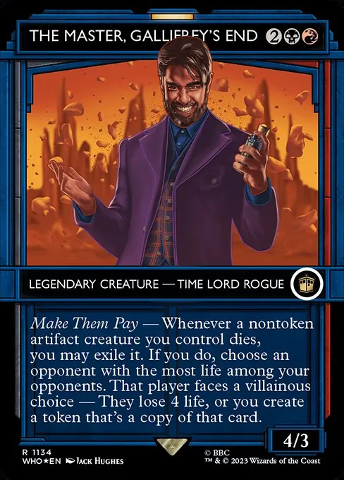 The Master, Gallifrey's End · Doctor Who 1134/1178