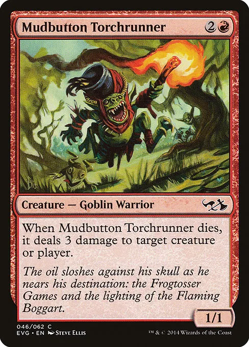 Mudbutton Torchrunner · Duel Decks Anthology: Elves vs. Goblins 46/62
