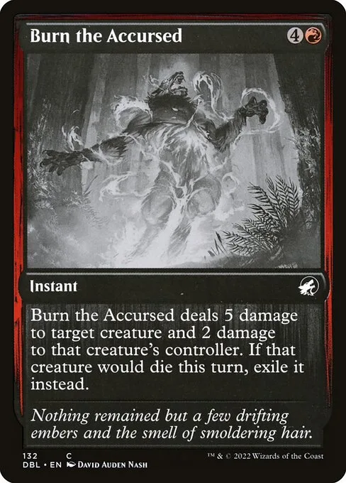 Burn the Accursed · Innistrad: Double Feature 132/535