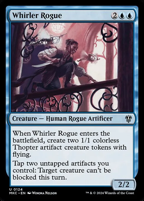 Whirler Rogue · Murders at Karlov Manor Commander 124/358
