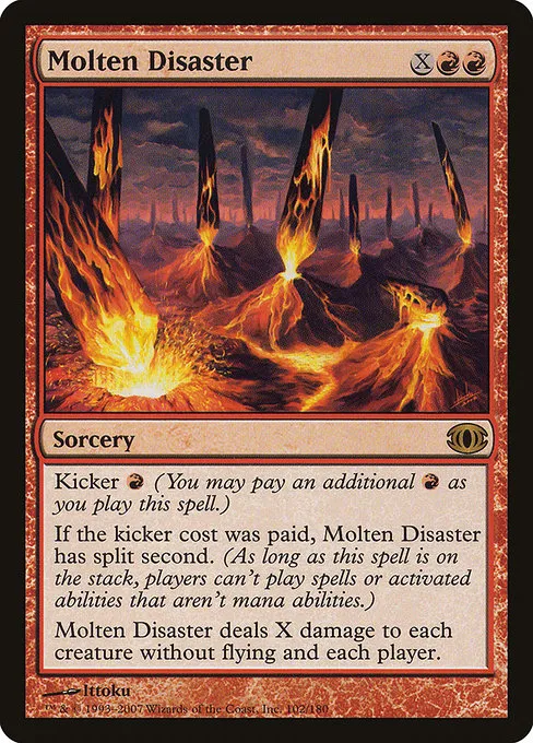 Molten Disaster · Future Sight 102/180