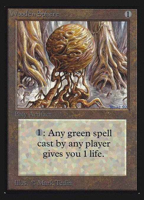 Wooden Sphere · Intl. Collectors' Edition 277/302