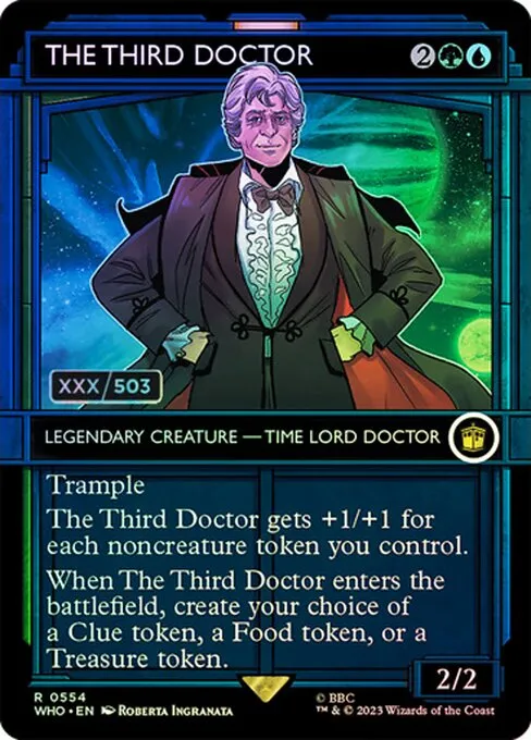The Third Doctor · Doctor Who 554z/1178