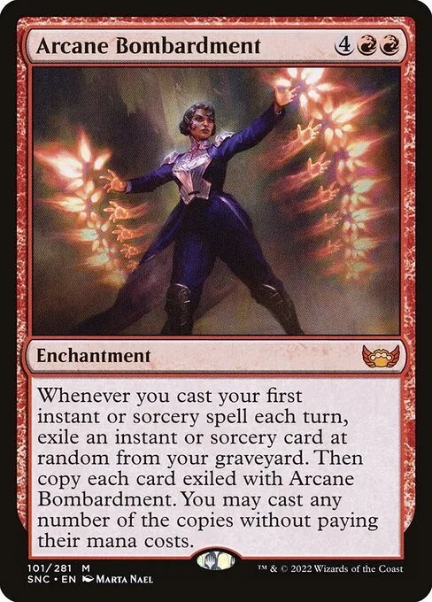 Arcane Bombardment · Streets of New Capenna 101/513