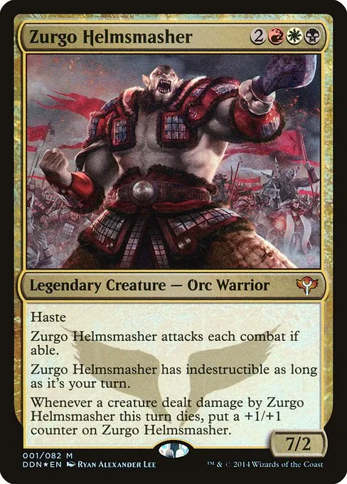 Zurgo Helmsmasher · Duel Decks: Speed vs. Cunning 1/82