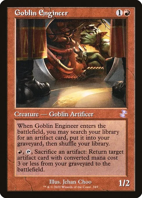 Goblin Engineer · Time Spiral Remastered 345/411