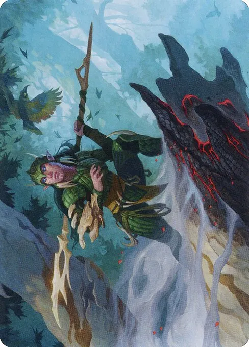 Gwenna, Eyes of Gaea // Gwenna, Eyes of Gaea · The Brothers' War Art Series 25/81