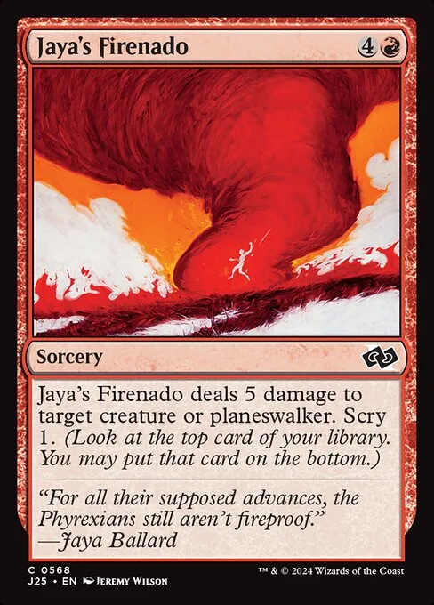 Jaya's Firenado · Foundations Jumpstart 568/779