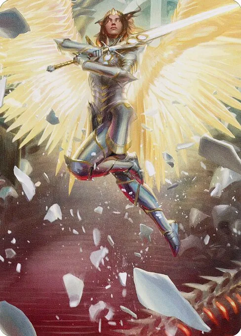 Archangel Elspeth // Archangel Elspeth · March of the Machine Art Series 1/81