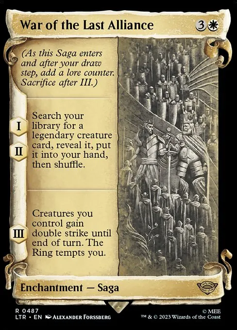 War of the Last Alliance · The Lord of the Rings: Tales of Middle-earth 487/856