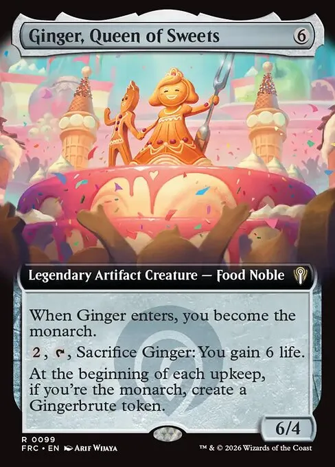 Ginger, Queen of Sweets · Reality Fracture Commander 99/2
