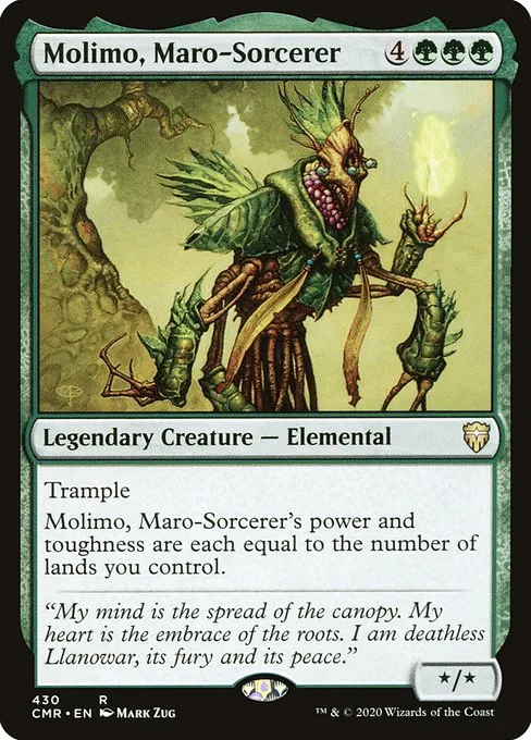 Molimo, Maro-Sorcerer · Commander Legends 430/718