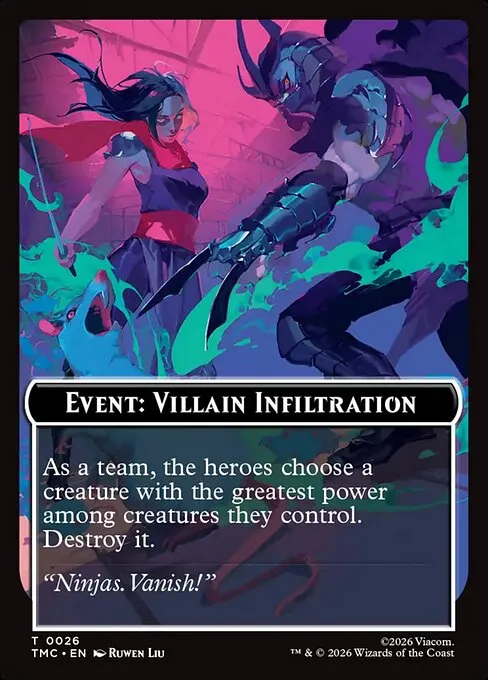 Event: Villain Infiltration · Teenage Mutant Ninja Turtles Eternal Tokens 26/31