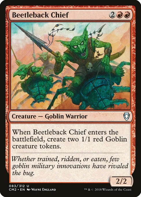 Beetleback Chief · Commander Anthology Volume II 83/312