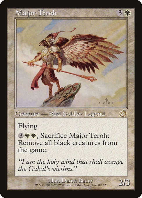 Major Teroh · Torment 8/143
