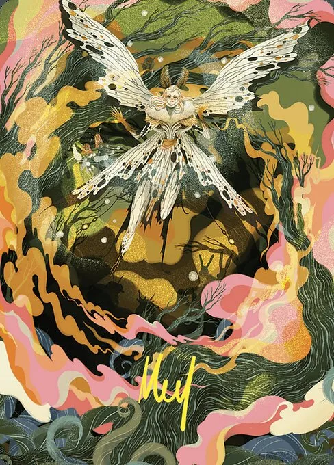 Greater Auramancy // Greater Auramancy · Wilds of Eldraine Art Series 61/81