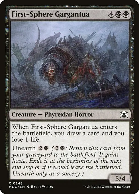 First-Sphere Gargantua · March of the Machine Commander 248/450