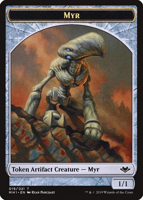 Myr · Modern Horizons Tokens 19/21