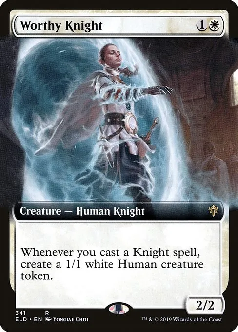 Worthy Knight · Throne of Eldraine 341/398