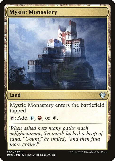 Mystic Monastery · Commander 2020 293/322