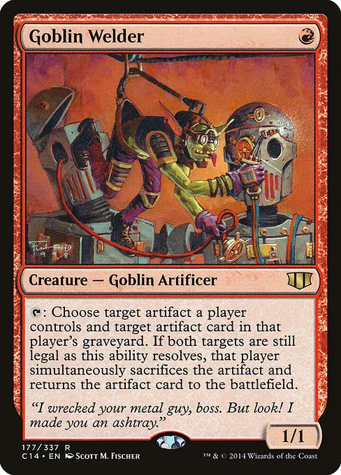 Goblin Welder · Commander 2014 177/337