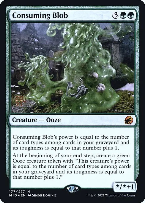 Consuming Blob · Innistrad: Midnight Hunt Promos 177s/155