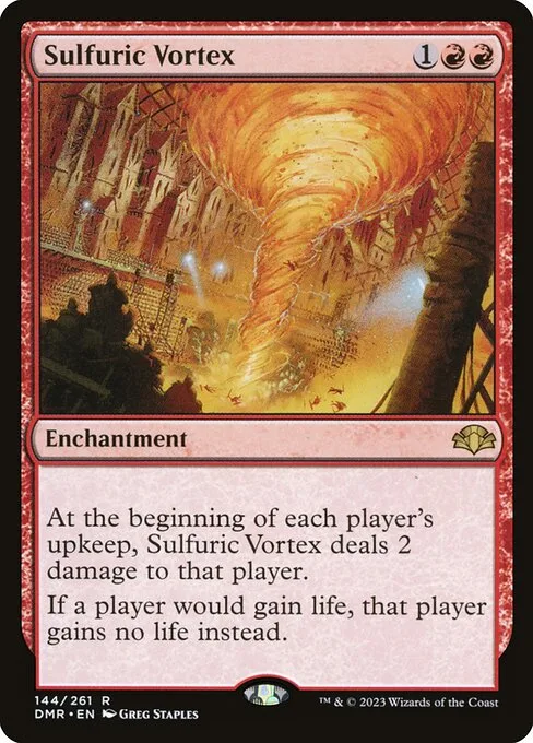 Sulfuric Vortex · Dominaria Remastered 144/457