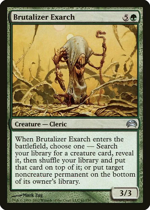 Brutalizer Exarch · Planechase 2012 61/156
