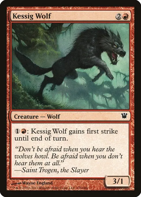 Kessig Wolf · Innistrad 151/264
