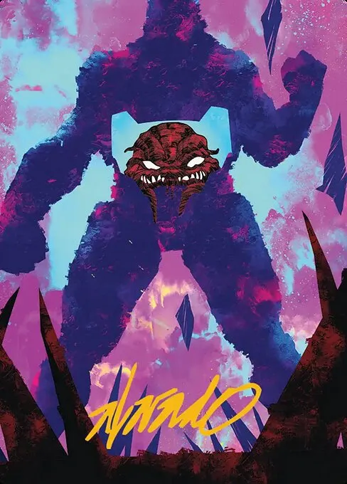 Krang, Utrom Warlord // Krang, Utrom Warlord · Teenage Mutant Ninja Turtles Art Series 21/54