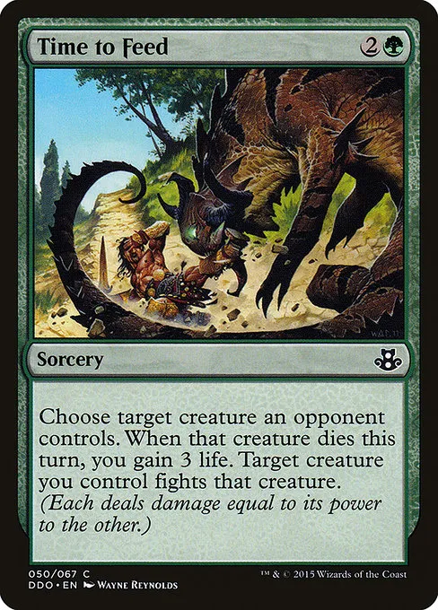 Time to Feed · Duel Decks: Elspeth vs. Kiora 50/67