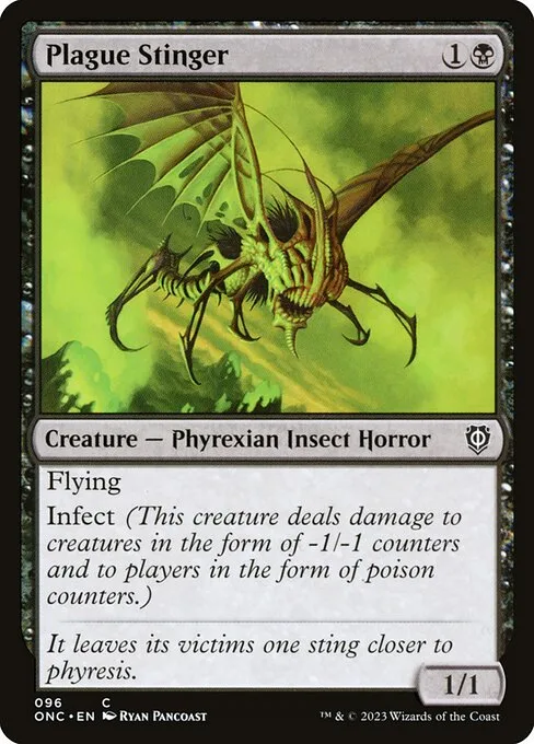 Plague Stinger · Phyrexia: All Will Be One Commander 96/174